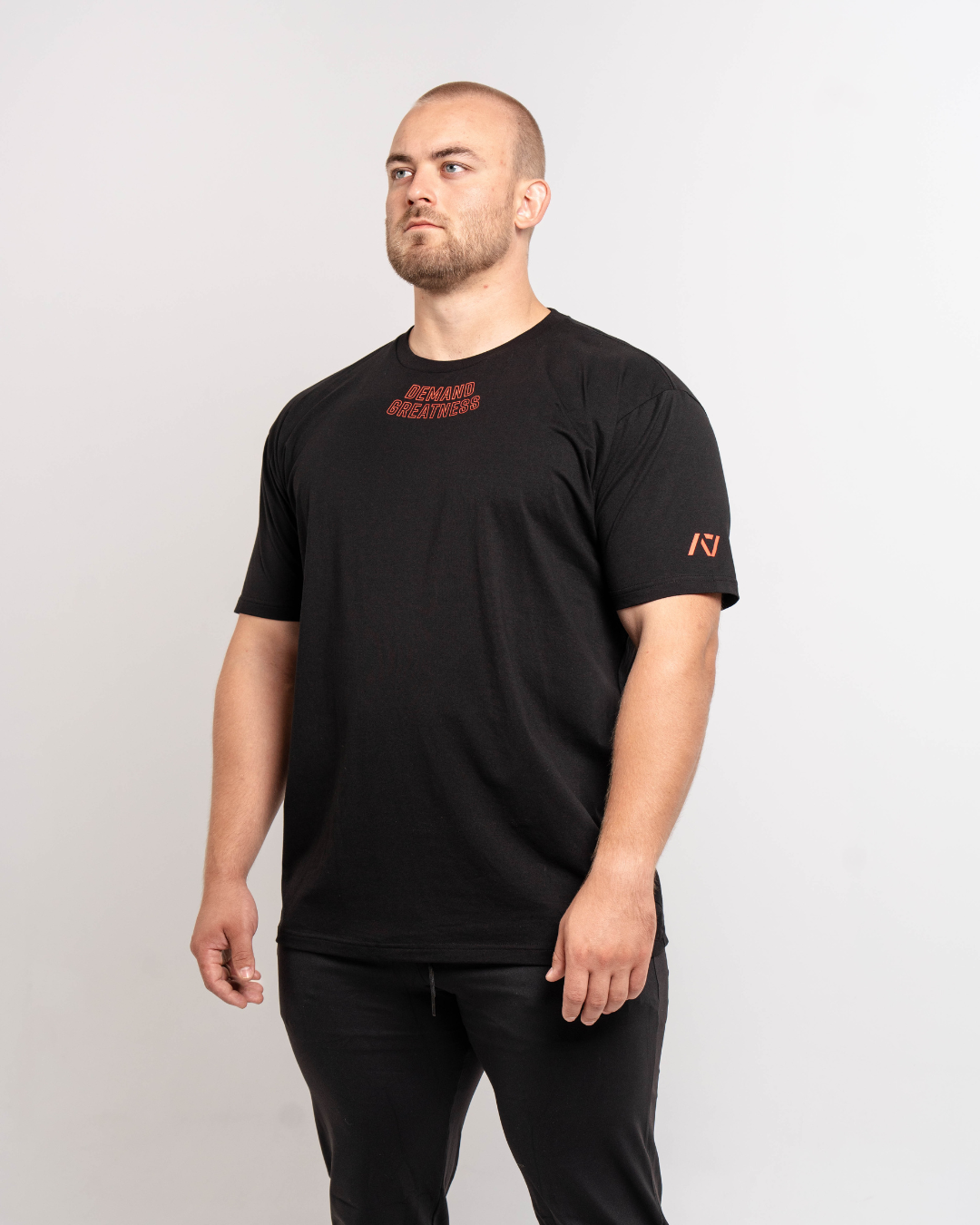 Demand Greatness True-Fit Men's Meet Shirt - Red Dawn