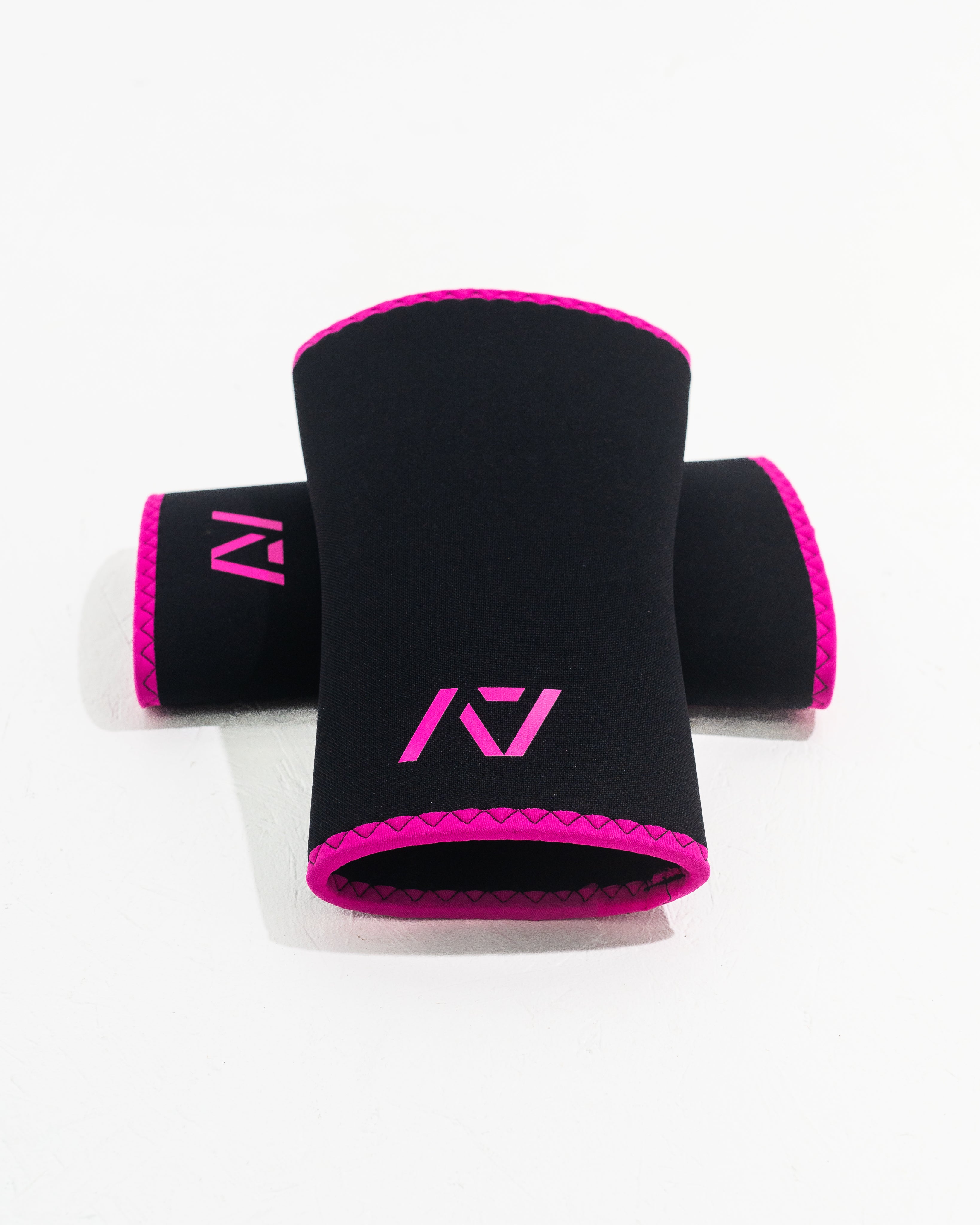 Hourglass Knee Sleeves - Flamingo