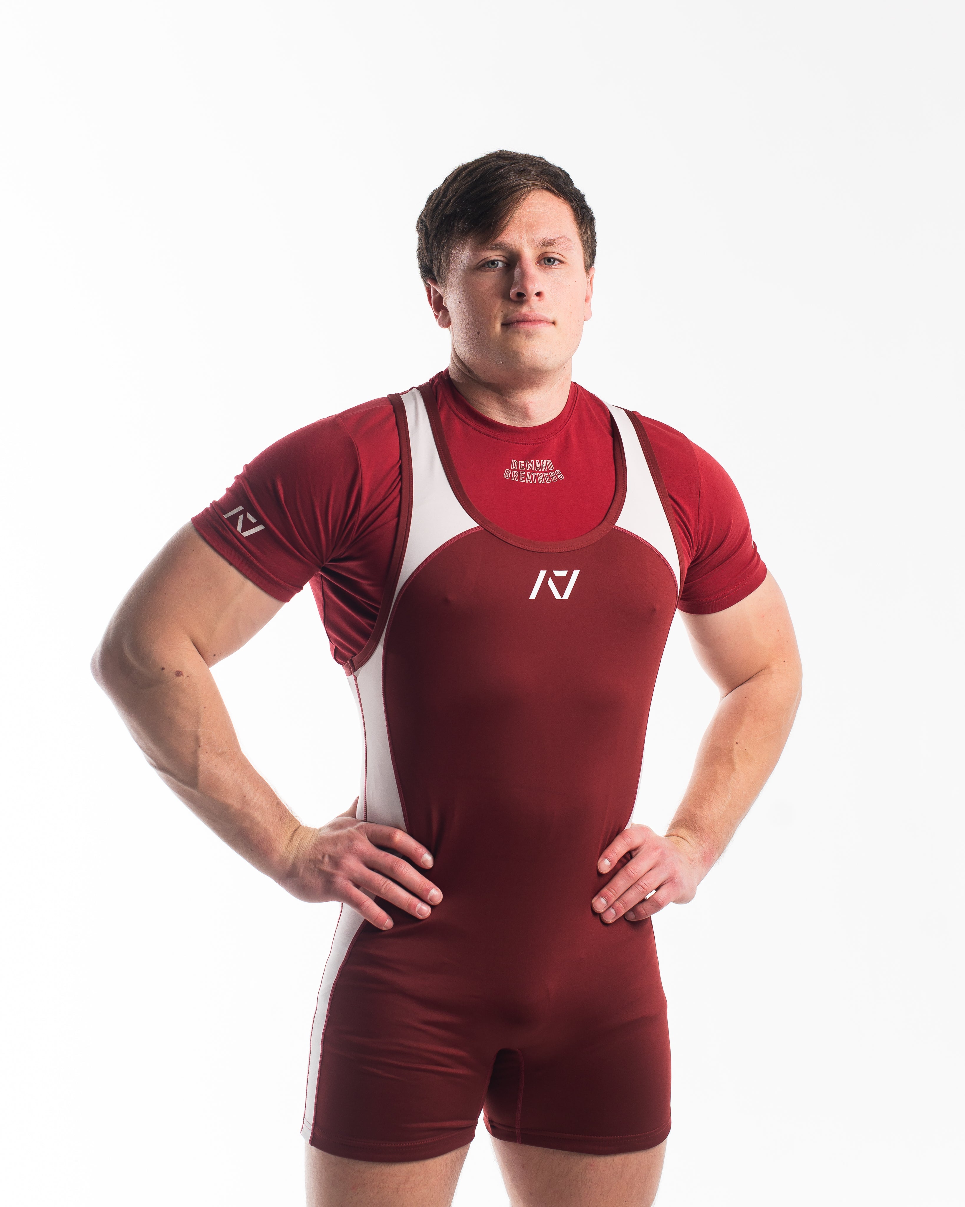 Luno Men's Singlet - Ivory Rose