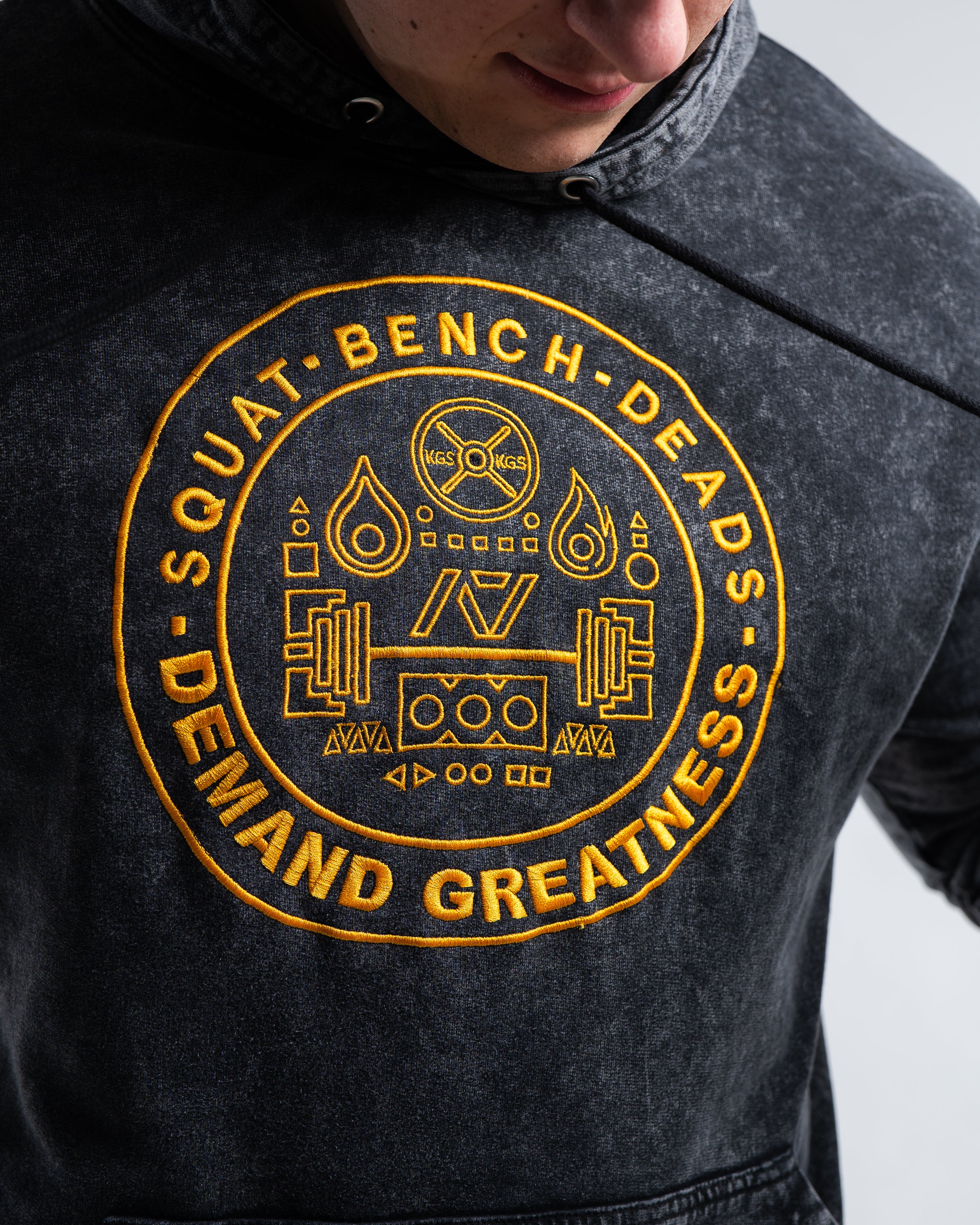 Trinity Stitch Hoodie - Acid Aurum