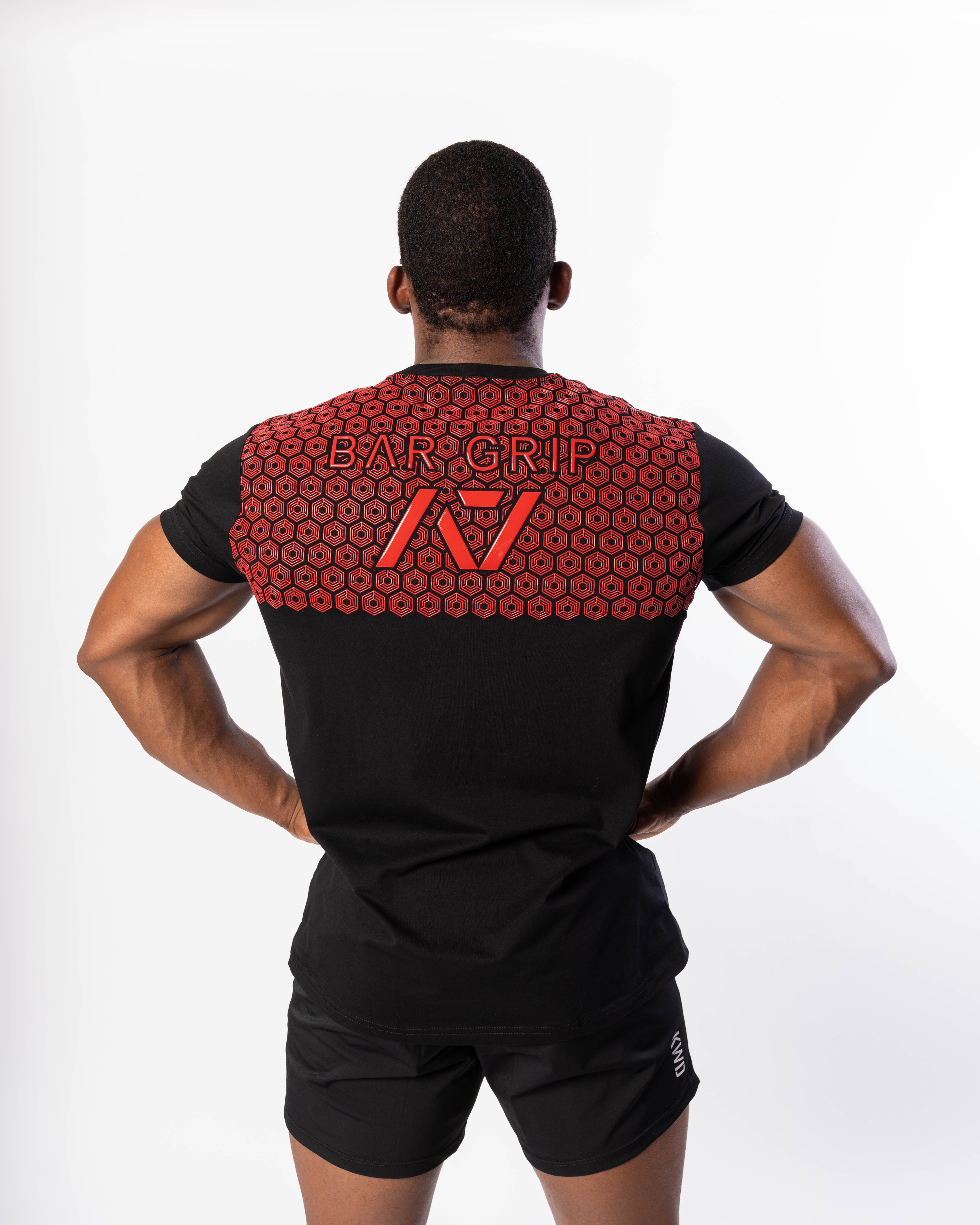 Kinetic True-Fit Men's Bar Grip Shirt - Red Dawn