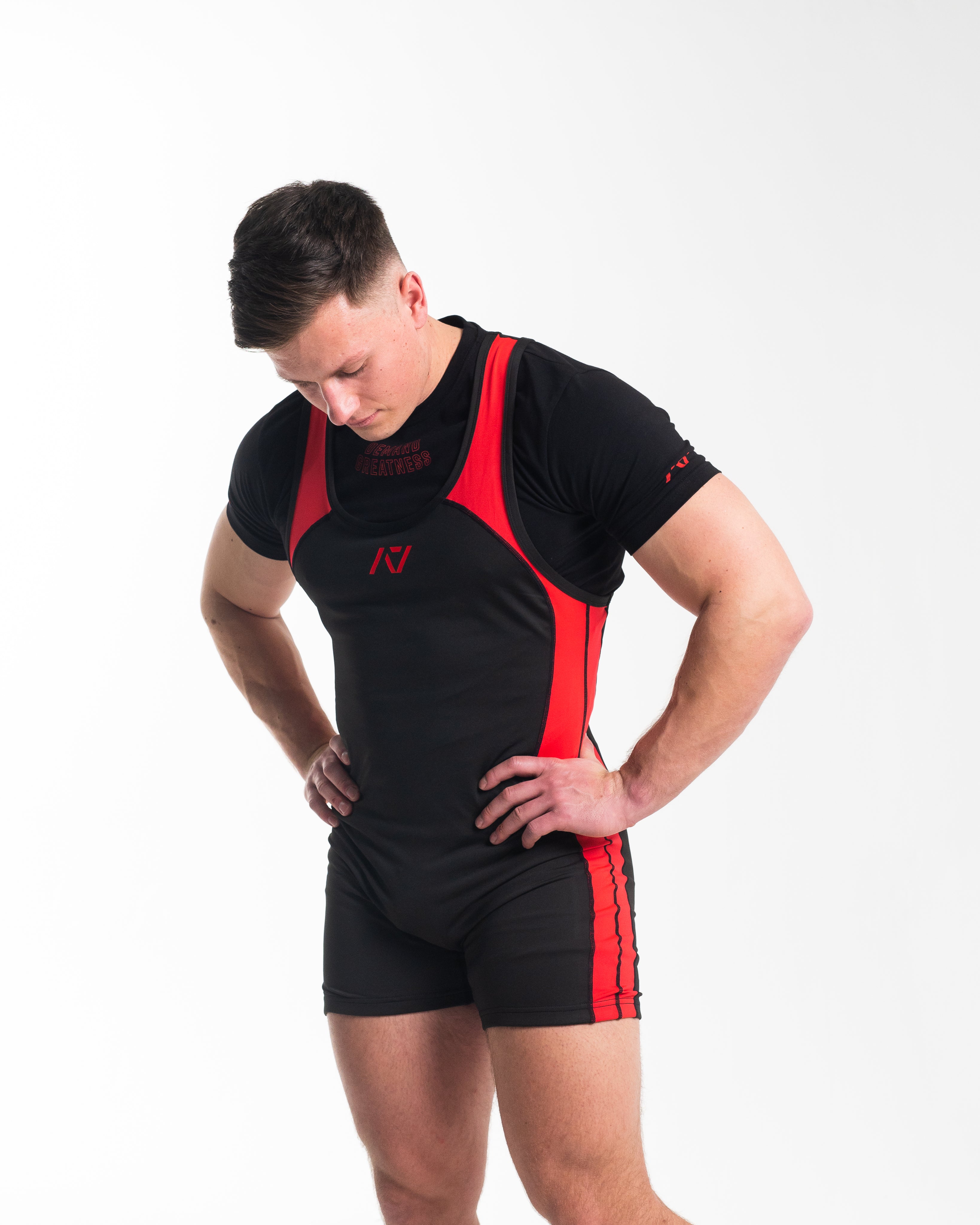 Luno Men's Singlet - Red Dawn