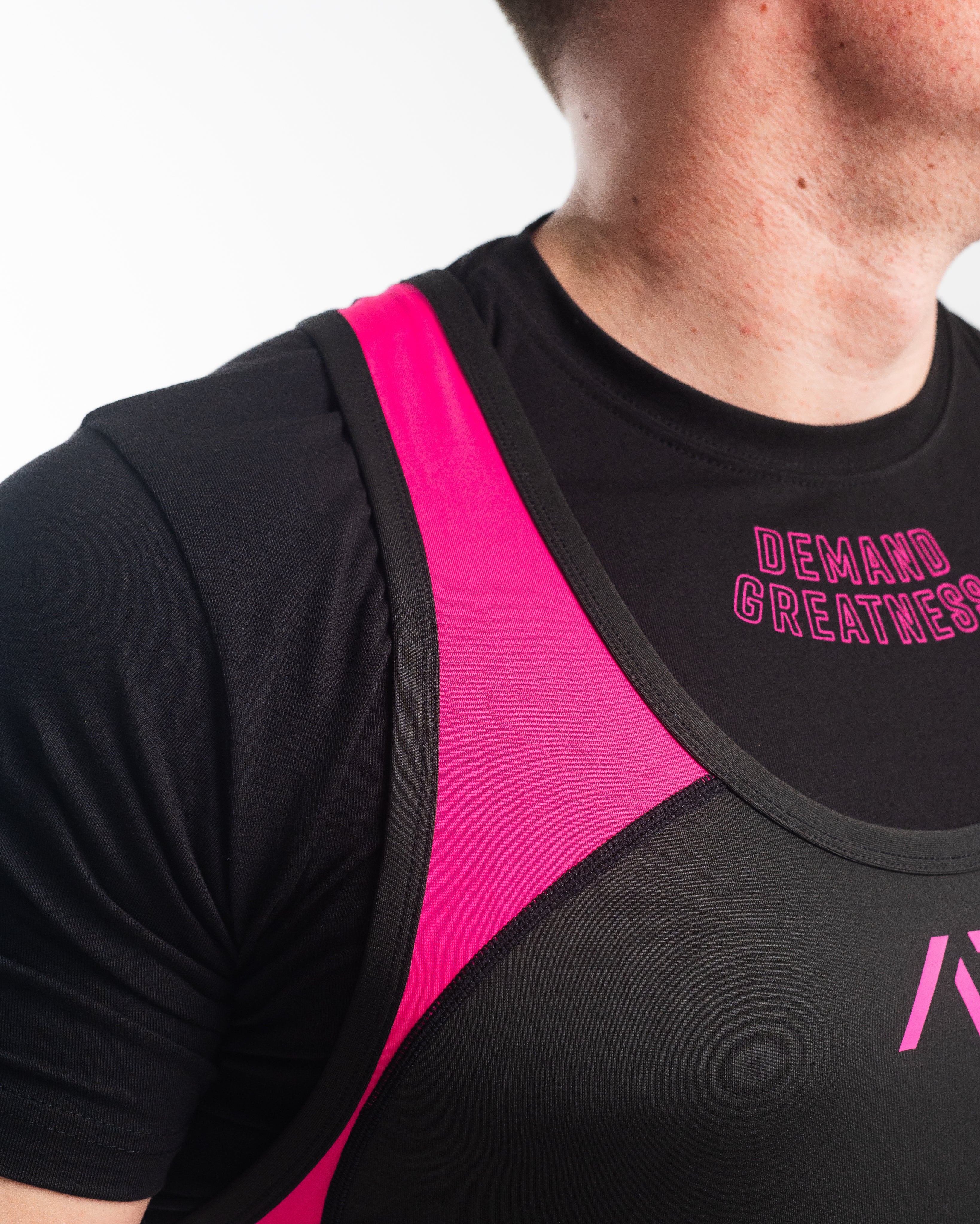 Luno Men's Singlet - Flamingo