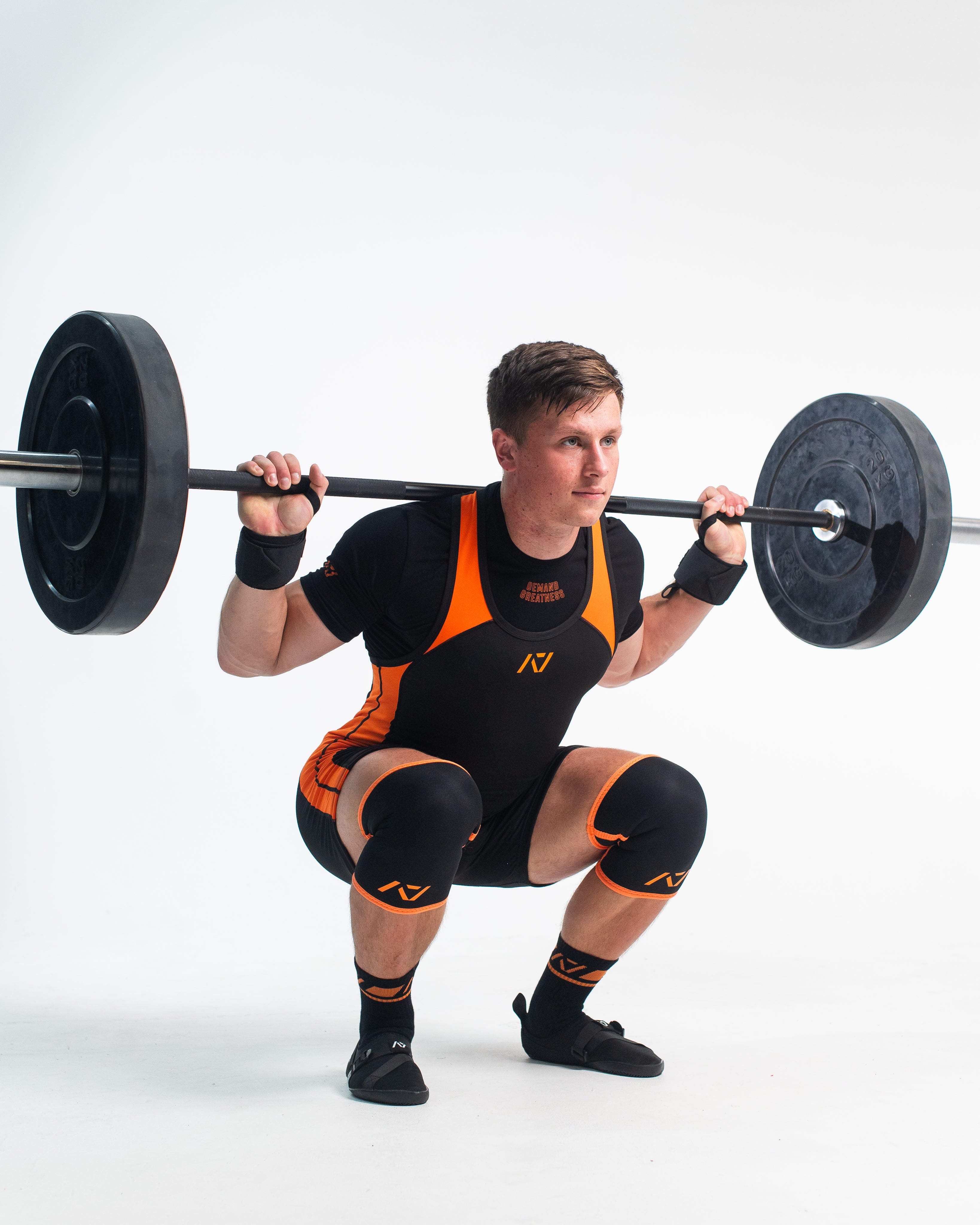 Hourglass Knee Sleeves - Blaze