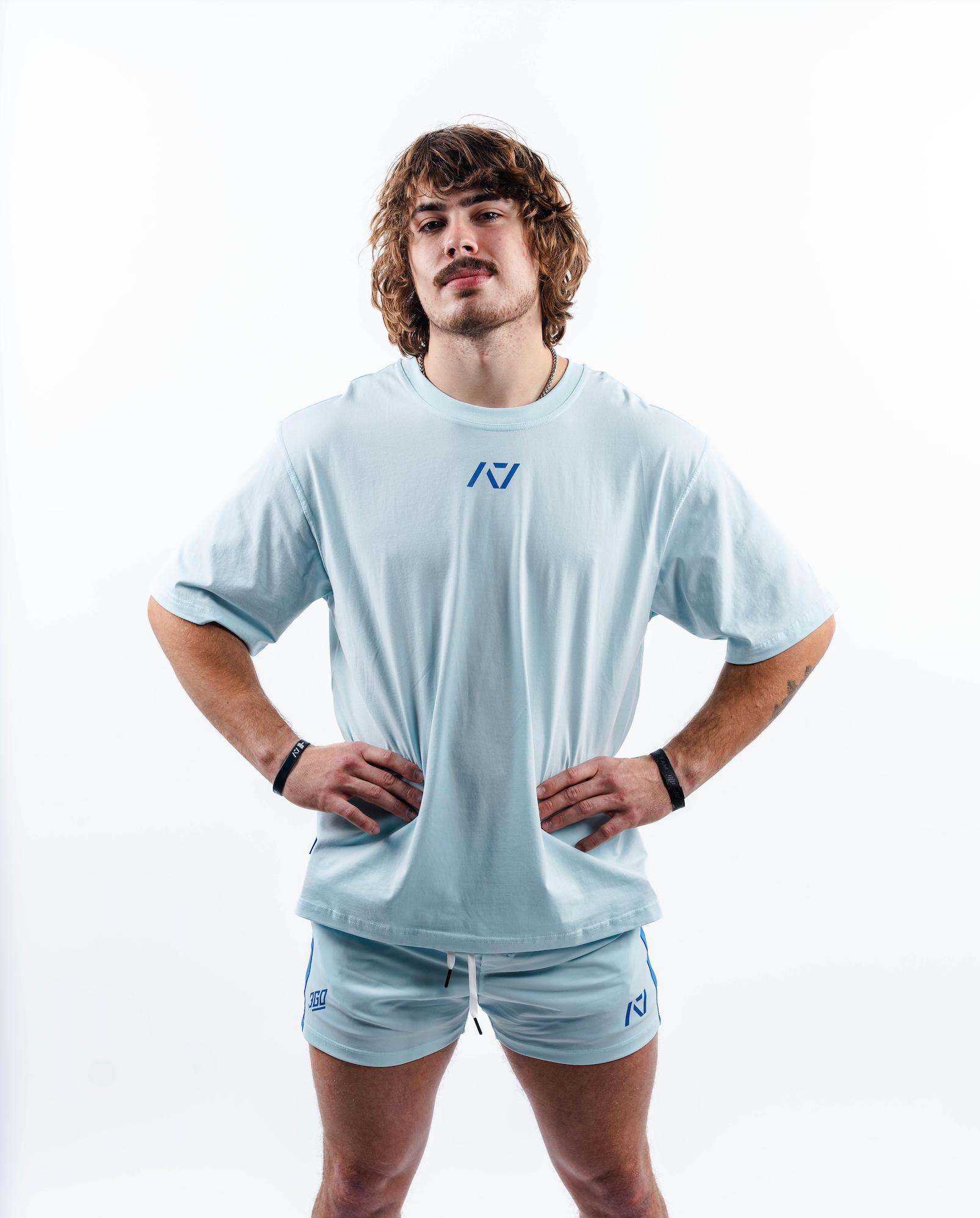 Skyline DG Over-Fit Unisex Shirt - Blue